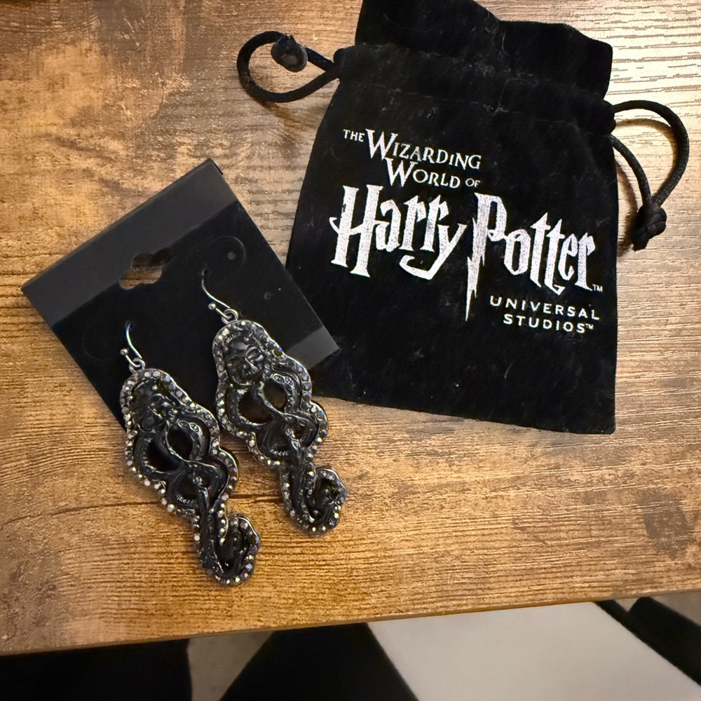 Harry Potter Silver Earrings